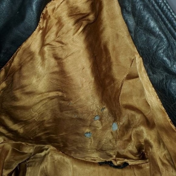 Clout Related Clothes Ladies Leather Coat Size Small - Picture 8 of 16